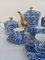 Coffee Service in Porcelain Limoges by Lazeyras, Set of 15 3