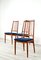 Mid-Century Danish Teak & Velvet Dining Chairs, 1960s, Set of 6 10