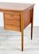 Bureau Mid-Century en Teck par Gunnar Nielsen pour Tibergaard, Danemark, 1960s 3