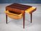 Vintage Rosewood Sewing by Severin Hansen for Haslev Furniture, Image 2