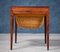 Vintage Rosewood Sewing by Severin Hansen for Haslev Furniture 4