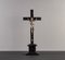 Kreuz mit Jesus Christus, Metall und Holz 1