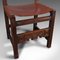Antiker schottischer edwardianischer Beistellstuhl im jakobinischen Stil, 2er Set 11