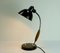 Industrielle Lampe aus schwarzem Holz von Christian Dell Koranda, 1930er 6