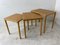 Danish Set Off Nesting Tables by E. W. Bach, 1960s, Set of 3 1