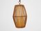 Lámpara colgante italiana de bambú, años 60, Imagen 2