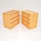 Vintage Bamboo Rattan Chest of Drawers, Set of 2 7