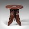 Antique Anglo-Indian Fold Away Circular Side Table, Image 6