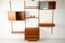 Danish Teak Wall Unit by PS System, 1960s 4