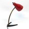 Vintage Italian Brass and Lacquer Flexible Table Lamp, 1950s, Image 3