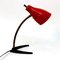 Lampe de Bureau Flexible Vintage en Laiton et Laque, Italie, 1950s 2