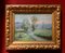Paul Huntington, Paesaggio lacustre, XX secolo, Olio su tela, Incorniciato, Immagine 1