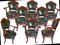 Vintage Swivel Executive and Elegant Chairs, Set of 8, Image 5