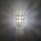 Lámpara de pared Mid-Century de vidrio, años 60, Imagen 7