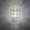 Lámpara de pared Mid-Century de vidrio, años 60, Imagen 5