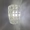 Mid-Century Glass Wall Light, Germany, 1960s 6