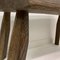 Mesas nido brutalistas de madera de roble, años 70. Juego de 3, Imagen 10