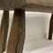 Tavolini ad incastro brutalisti in quercia, anni '70, set di 3, Immagine 10
