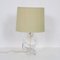 Crystal Table Lamp from Daum, France, 1950s, Image 1