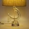 Crystal Table Lamp from Daum, France, 1950s, Image 5