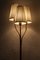 Swedish Modern Floor Lamps in Brass and Rattan, Set of 2, Image 13
