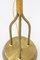 Swedish Modern Floor Lamps in Brass and Rattan, Set of 2, Image 11
