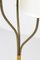 Swedish Modern Floor Lamps in Brass and Rattan, Set of 2 9