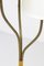Swedish Modern Floor Lamps in Brass and Rattan, Set of 2, Image 9