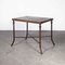 Large Square Industrial Console Table, Belgium, 1940s, Image 1