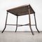 Large Square Industrial Console Table, Belgium, 1940s 9