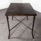 Large Square Industrial Console Table, Belgium, 1940s, Image 11
