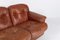 Divano Mid-Century in pelle color cognac, Italia, anni '60, Immagine 14