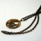 Spiderweb Bronze Necklace by Karl Laine, Finland, 1970s 3