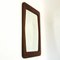 Mid-Century Teak Wall Mirror by Hans-Agne Jakobsson, Sweden, 1950s, Image 6