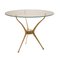 Mid-Century Modern Bronze and Glass Side Table by Carlo De Carli, Italy, 1950 3