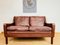 Danish Vintage 2 Seater Leather Sofa by Rud Thygesen, 1960s 1