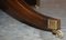 Butaca de director Captains vintage de cuero marrón con estructura de roble, Imagen 13