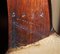 Geschnitzte Chesterfield Esszimmerstühle aus braunem Leder von C Hindley & Sons, 1845, 5er Set 3