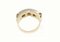 Three-Diamond 18 Kt Gold Ring, Image 4