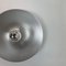 German Silver Charlotte Perriand Style Disc Wall Light by Staff, 1970s 6