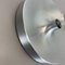 German Silver Charlotte Perriand Style Disc Wall Light by Staff, 1970s 14