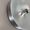 German Silver Charlotte Perriand Style Disc Wall Light by Staff, 1970s, Image 14