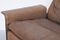 Brauner Leder Lounge Stuhl und Ottoman von Dieter Rams für Vistoe 12
