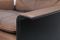 Brauner Leder Lounge Stuhl und Ottoman von Dieter Rams für Vistoe 9