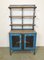 Industrial Blue Cabinet with Shelves, 1960s, Image 2