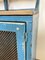 Industrial Blue Cabinet with Shelves, 1960s 10