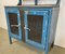 Industrial Blue Cabinet with Shelves, 1960s, Image 11