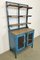 Industrial Blue Cabinet with Shelves, 1960s 5