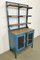 Industrial Blue Cabinet with Shelves, 1960s, Image 5
