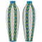 Art Deco Craquelé Vases by Charles Catteau for Boch Frères, Set of 2, Image 1